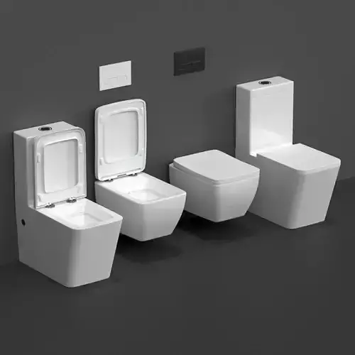 Volle Libra compact and rimless toilet