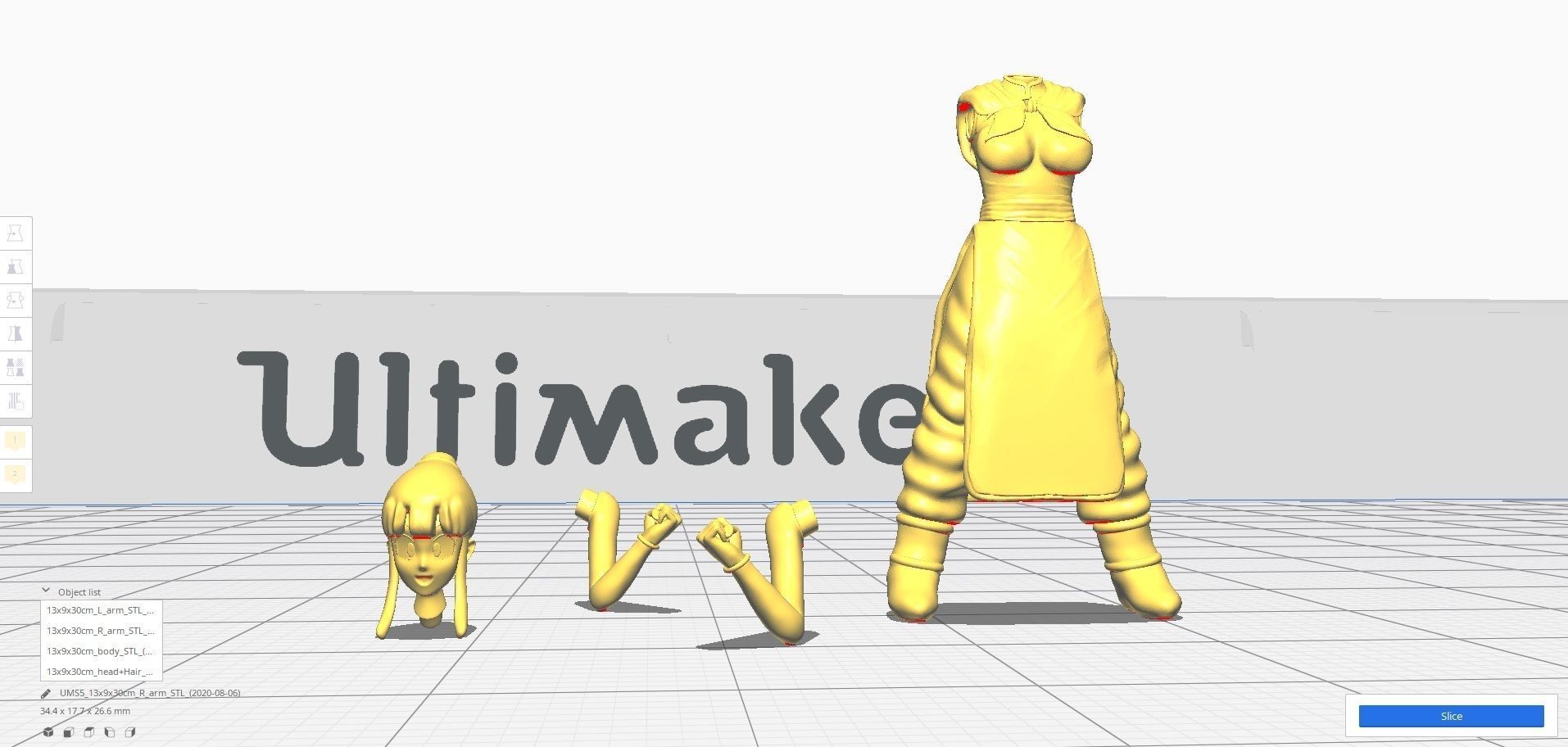 Dragonball Z Character - ChiChi 3D Modelling Low-poly 3D model_17