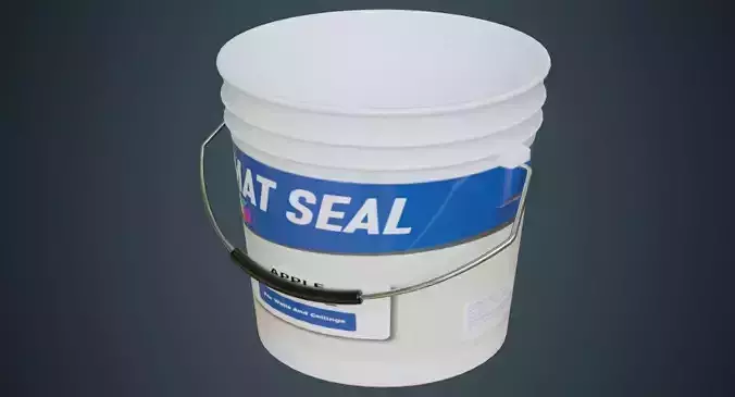 Paint Can 1A Low-poly 3D model