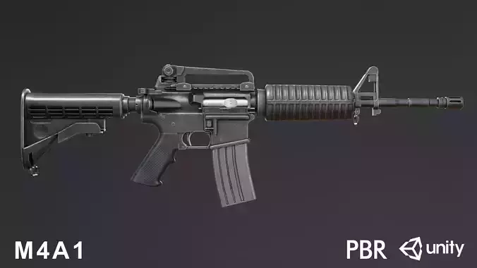 M4A1 for Gameasset