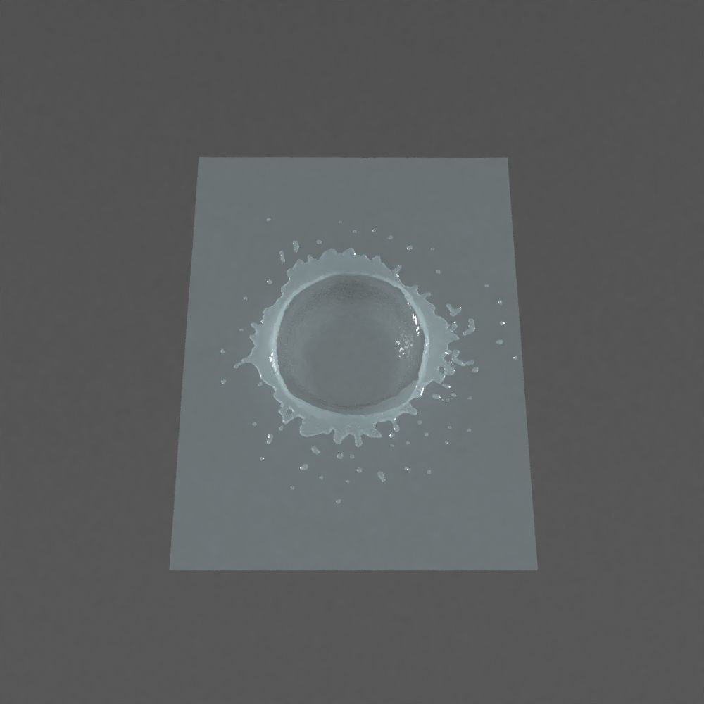Splash 01 3D model_6