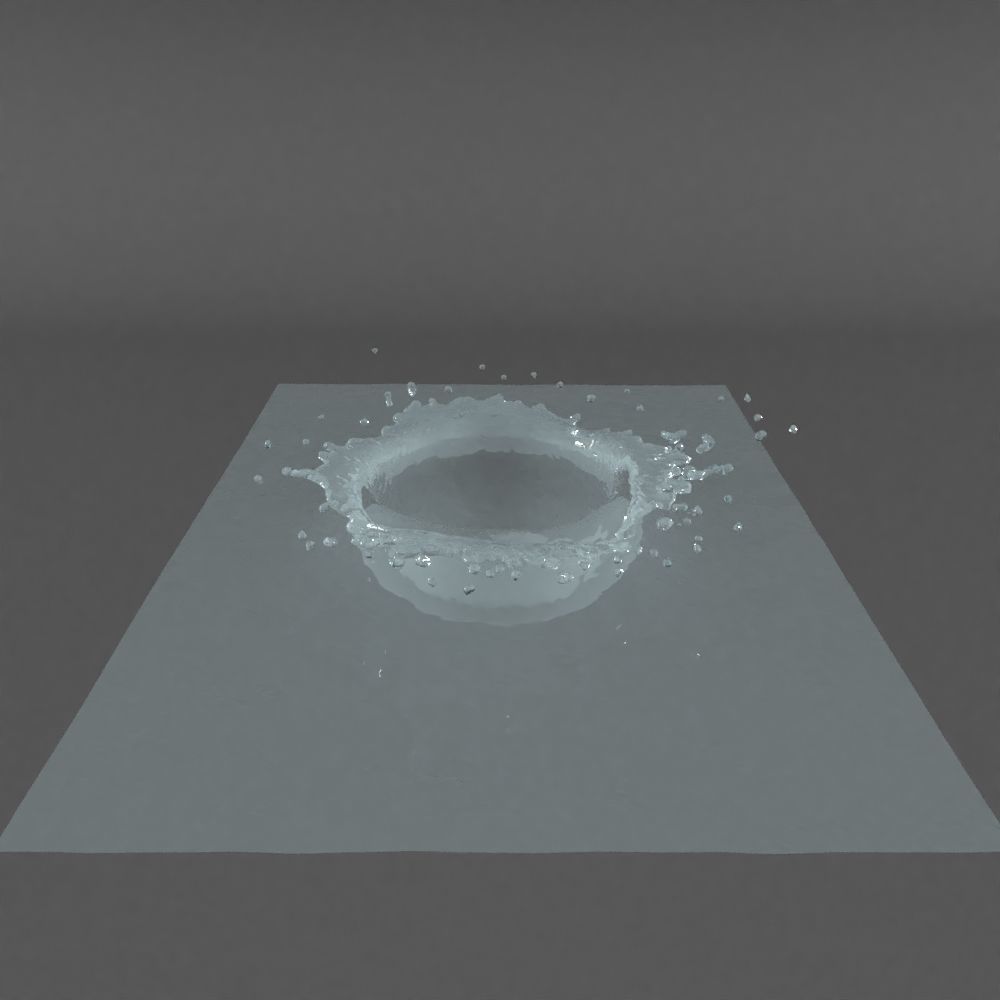 Splash 01 3D model_1