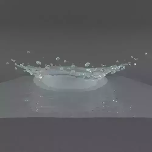 Splash 01 3D model