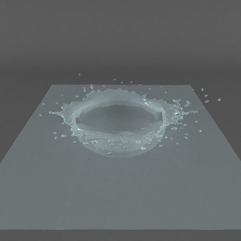 Splash 01 3D model_7