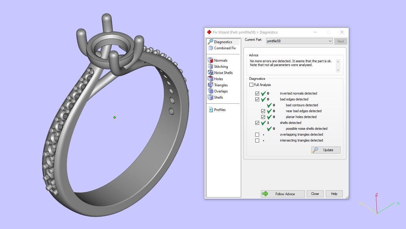 Ring 58 3D print model_8