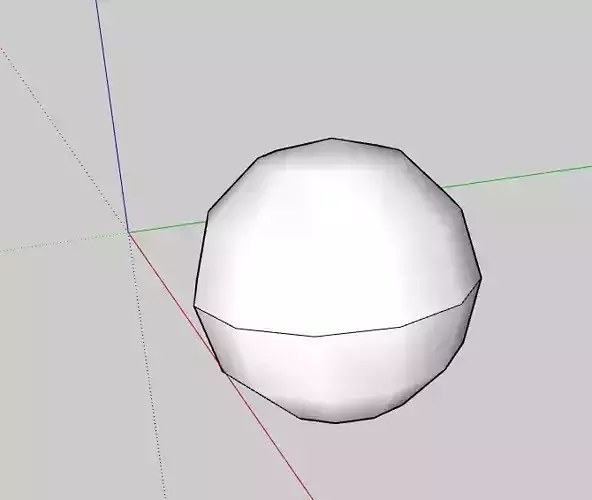 sphere in sketchup Free 3D model