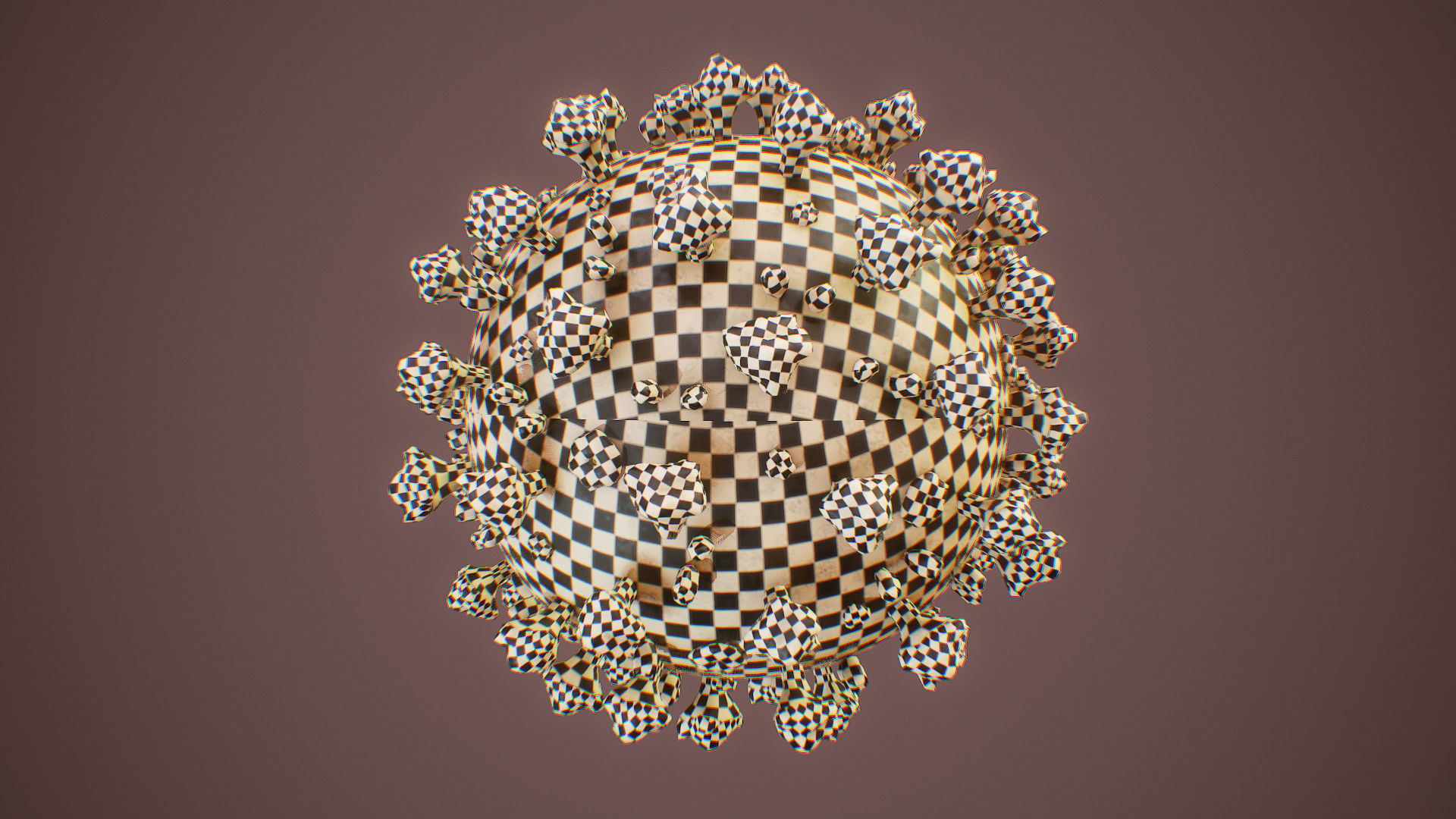 CoronaVirus COVID 19 Corona Virus SARS-CoV-2 nCoV with Source Low-poly 3D model_19