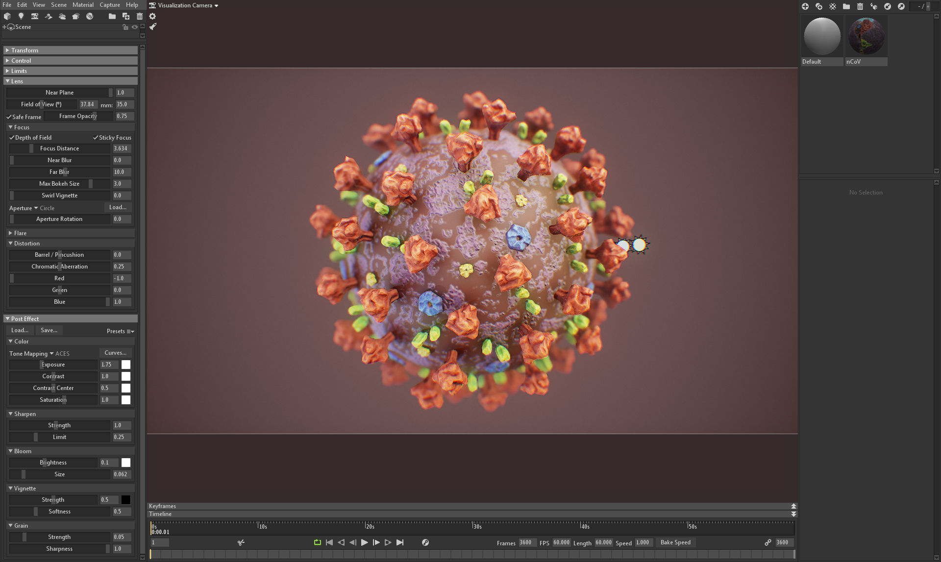 CoronaVirus COVID 19 Corona Virus SARS-CoV-2 nCoV with Source Low-poly 3D model_21