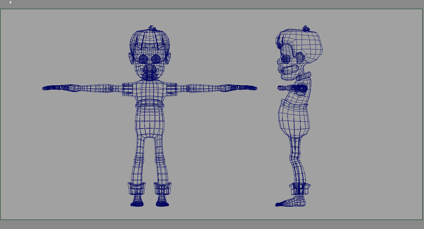 boy fisher 3d model 3D model_6