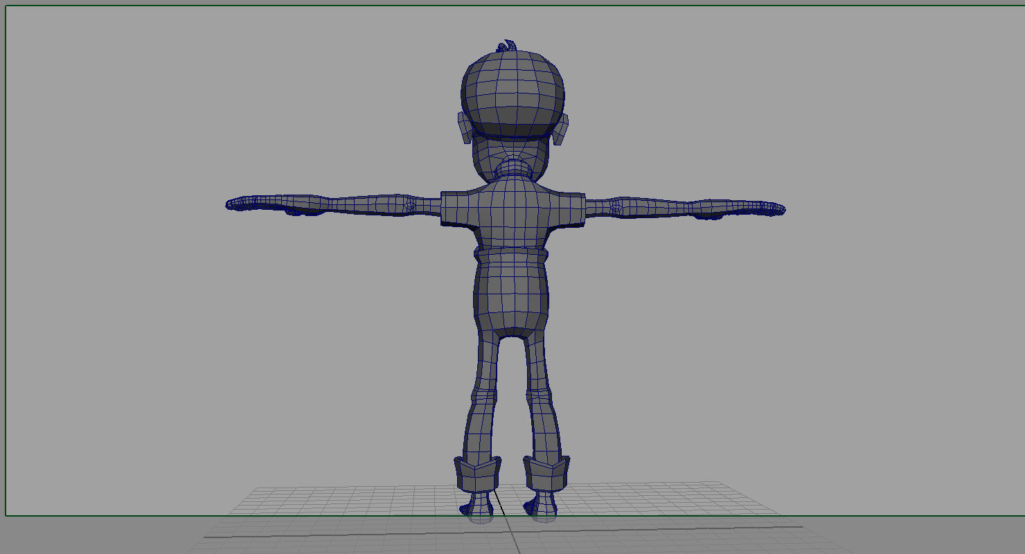 boy fisher 3d model 3D model_5