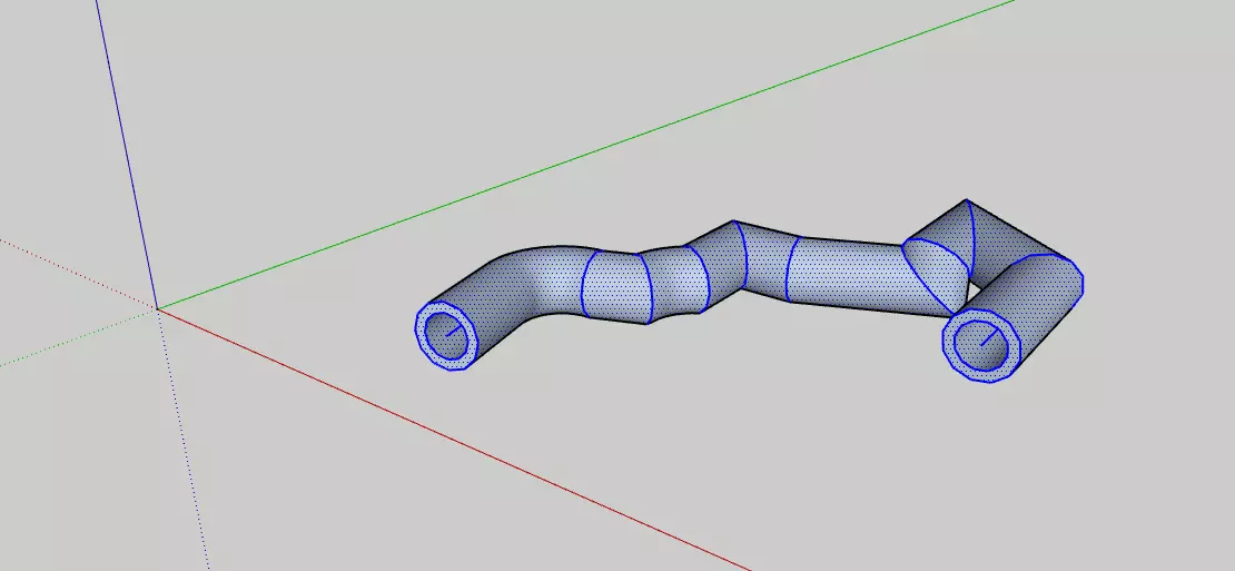 follow me hollow tube Free 3D print model_0