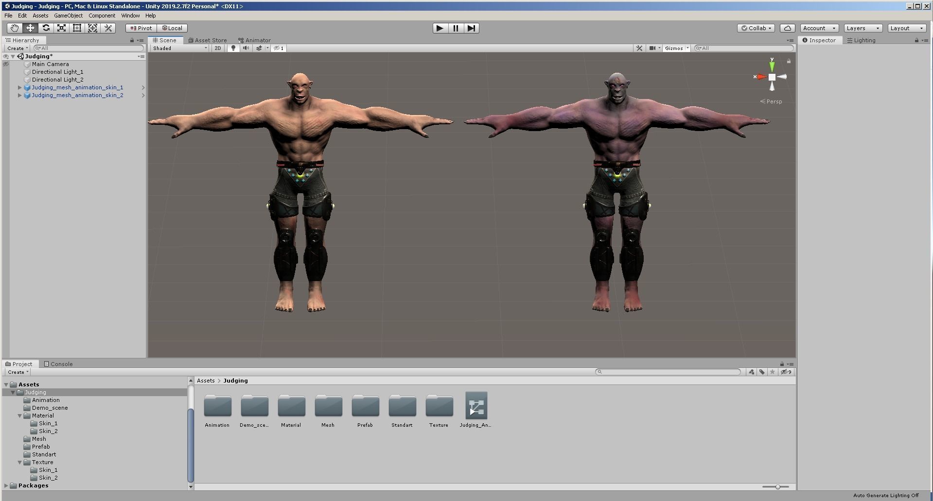 Judging man shorts Low-poly 3D model_24