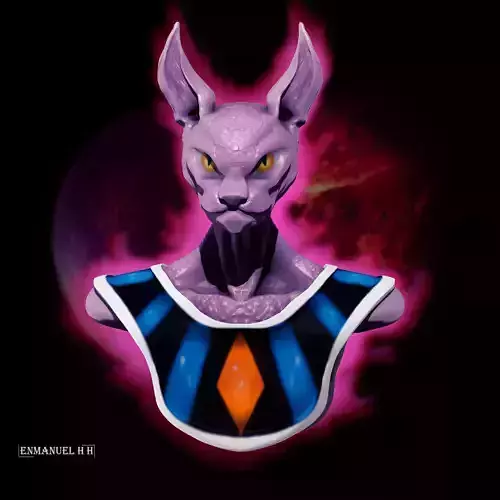 Beerus Dbz 3D model