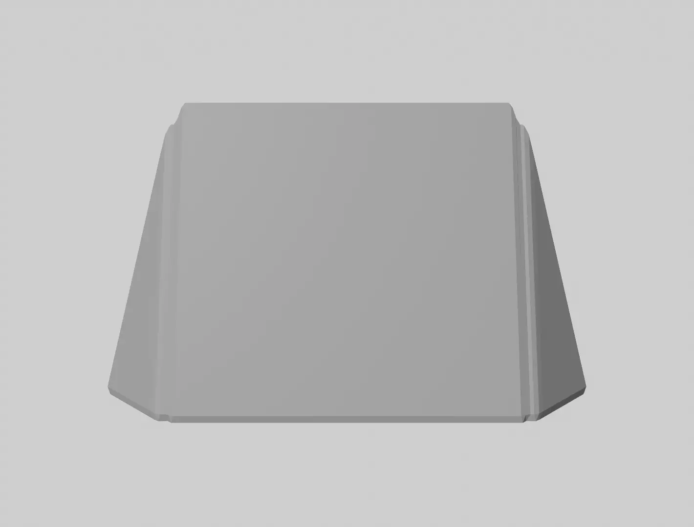 Triangular Shaped Wall Free low-poly 3D model