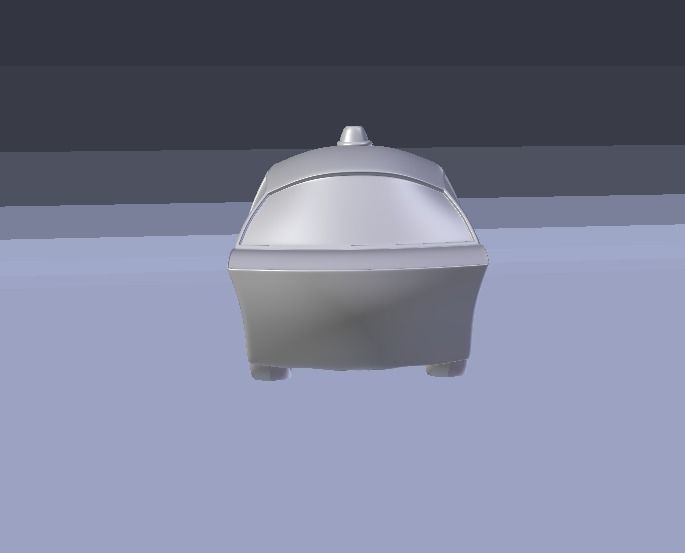 Police Car 3D model_4