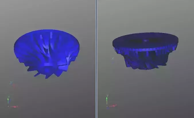 impeller two turbine