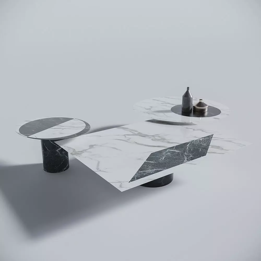 coffe table proiezioni  3D model_0