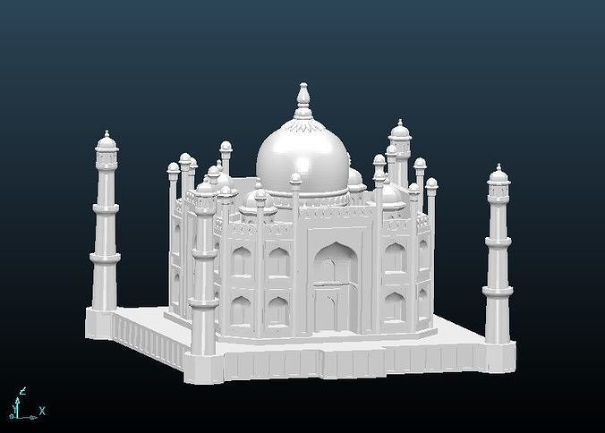 tajmahal taj mahal Free 3D model