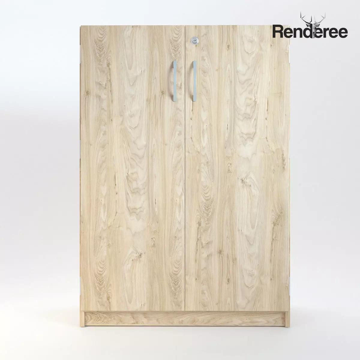 Wooden Cabinet 12 3D model