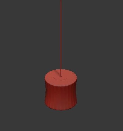 bubble lamp lantern 3D model_2