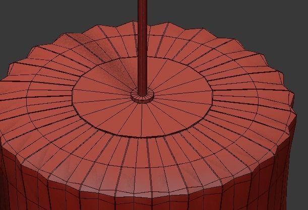 bubble lamp lantern 3D model_4