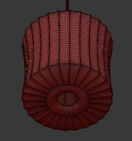 bubble lamp lantern 3D model_6