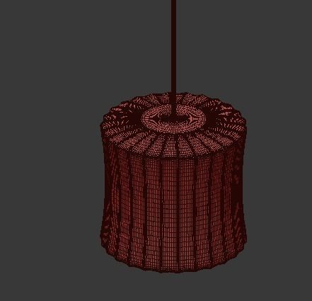 bubble lamp lantern 3D model_5