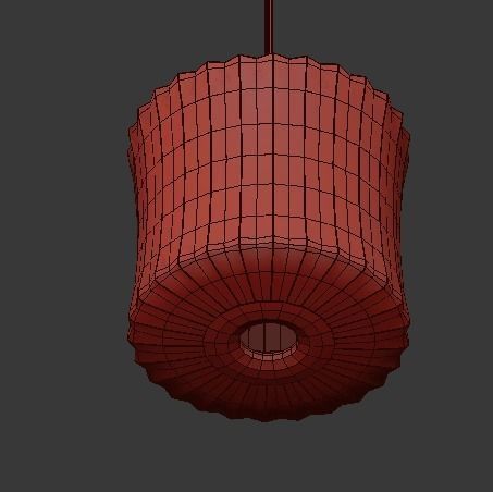 bubble lamp lantern 3D model_1