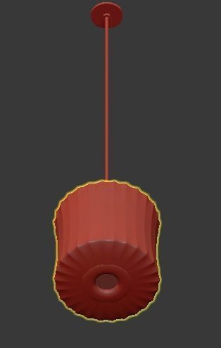 bubble lamp lantern 3D model_9