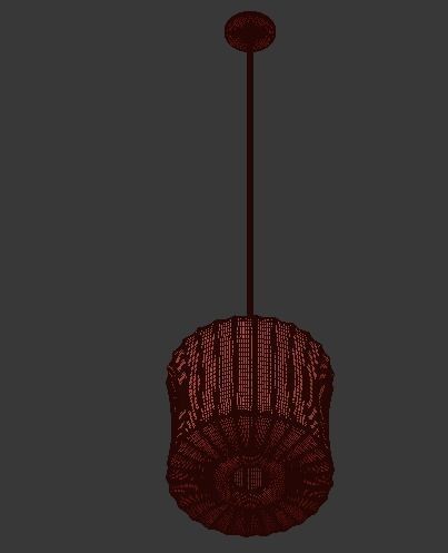 bubble lamp lantern 3D model_7