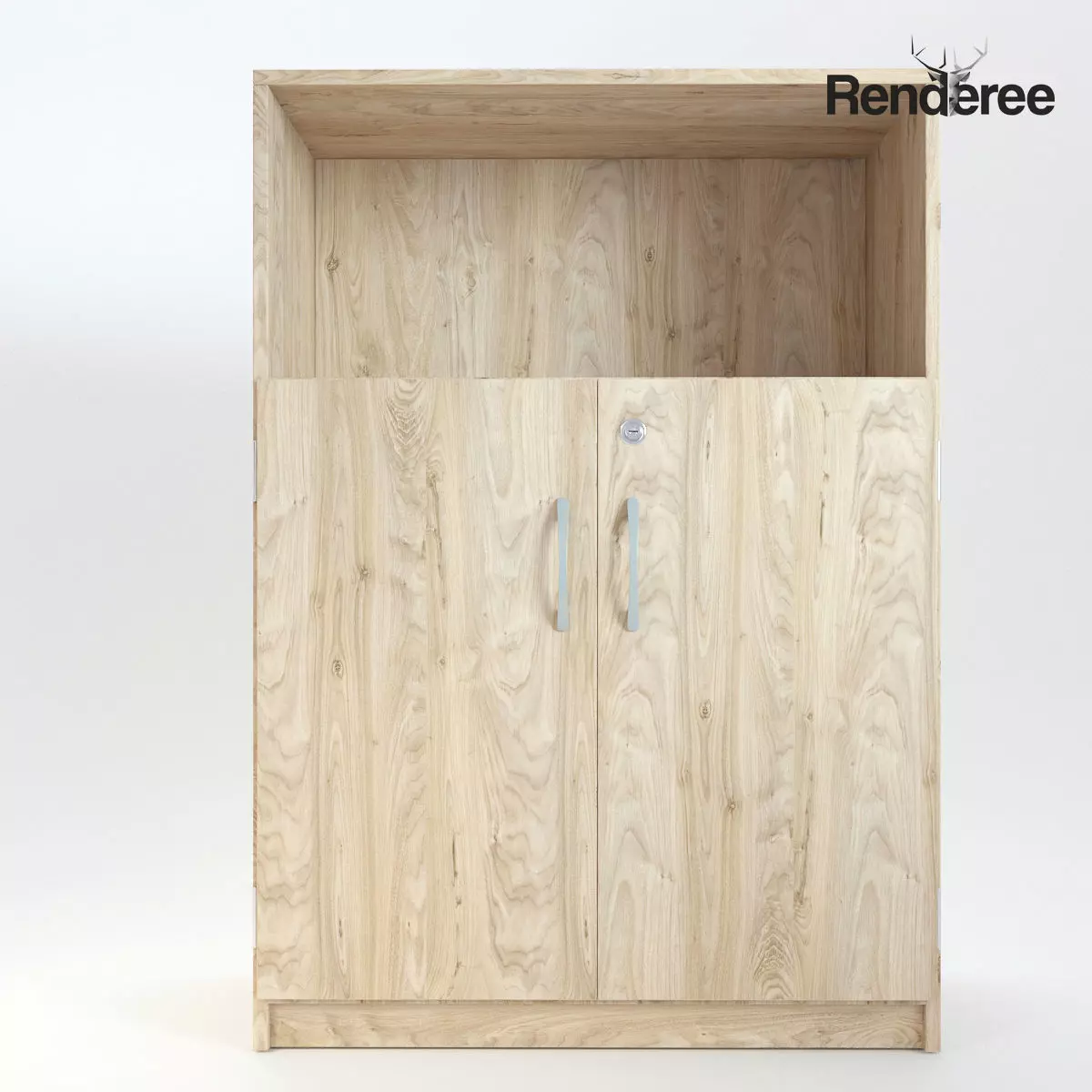 Wooden Cabinet 13 3D model