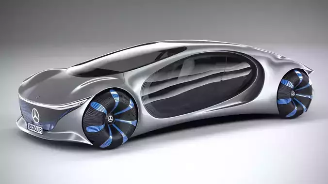 Mercedes Benz Vision Avtr Concept 2020 3D model