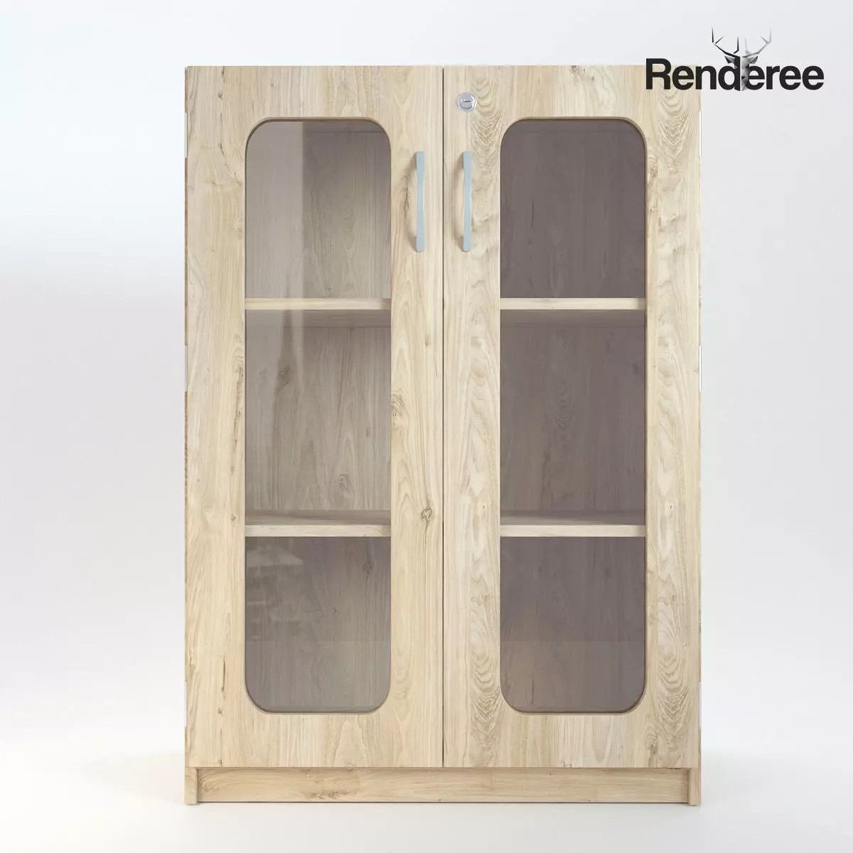 Wooden Cabinet 15 3D model