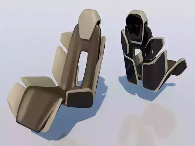 concept car seat 3D print model