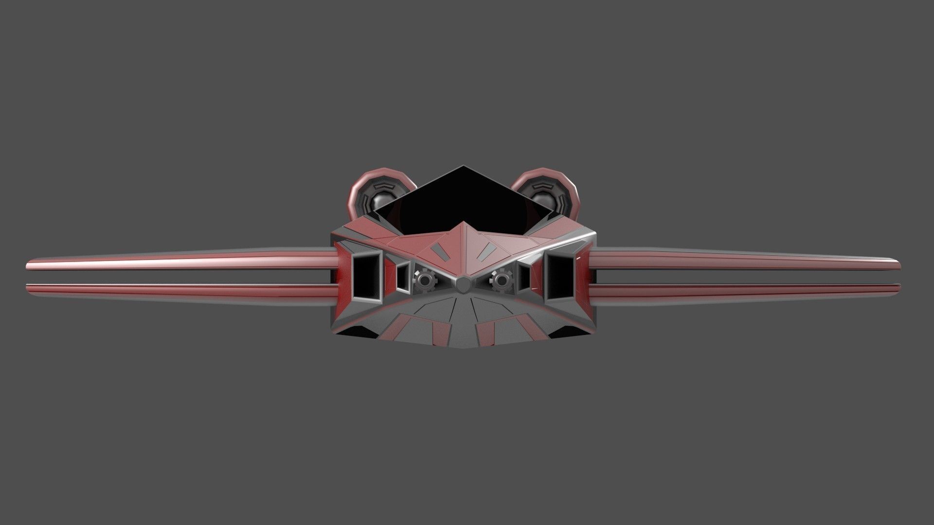 Small Space Fighter Free 3D model_4