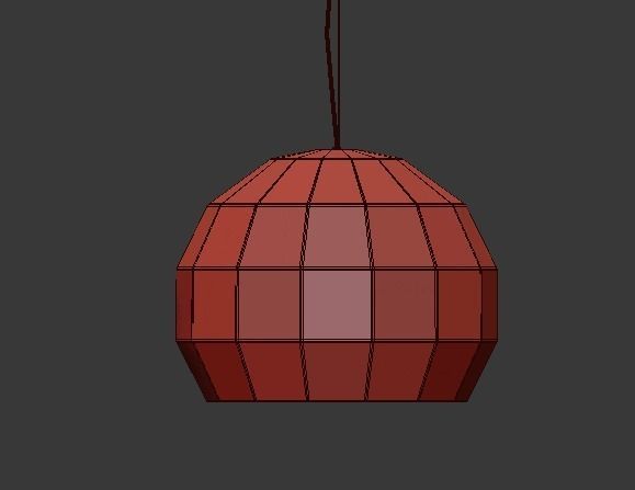scotch club suspension lamp 3D model_2