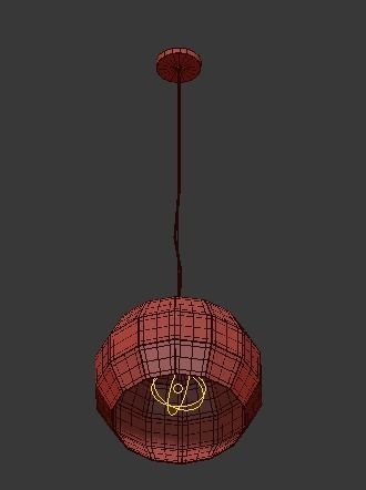 scotch club suspension lamp 3D model_8