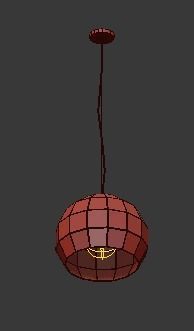 scotch club suspension lamp 3D model_4