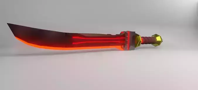 Sci-fi Neon Sword