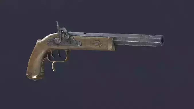 Pirate Black Powder Gun -dirty-