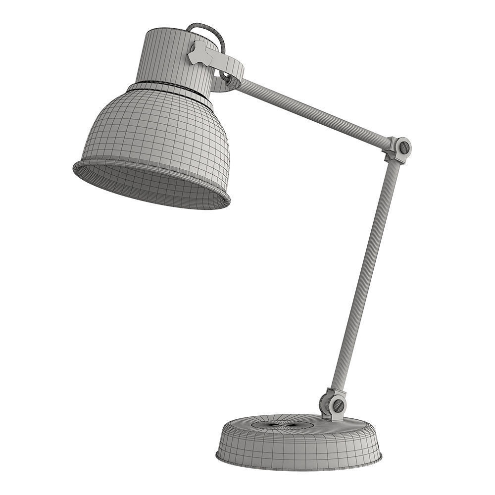 HEKTAR desk lamp ikea 3D model_3