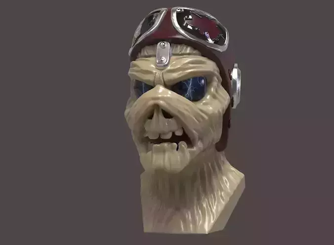 Iron Maidens Eddie Bust 