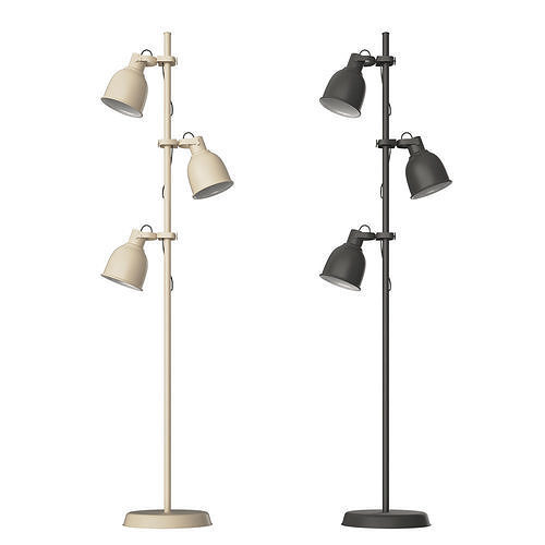 HEKTAR hudson floor lamp 3D model