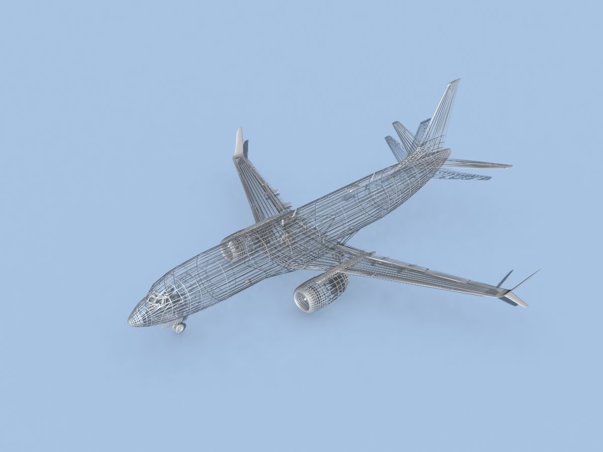 Boeing 737-800 Max Garuda Indonesia 3D model_12