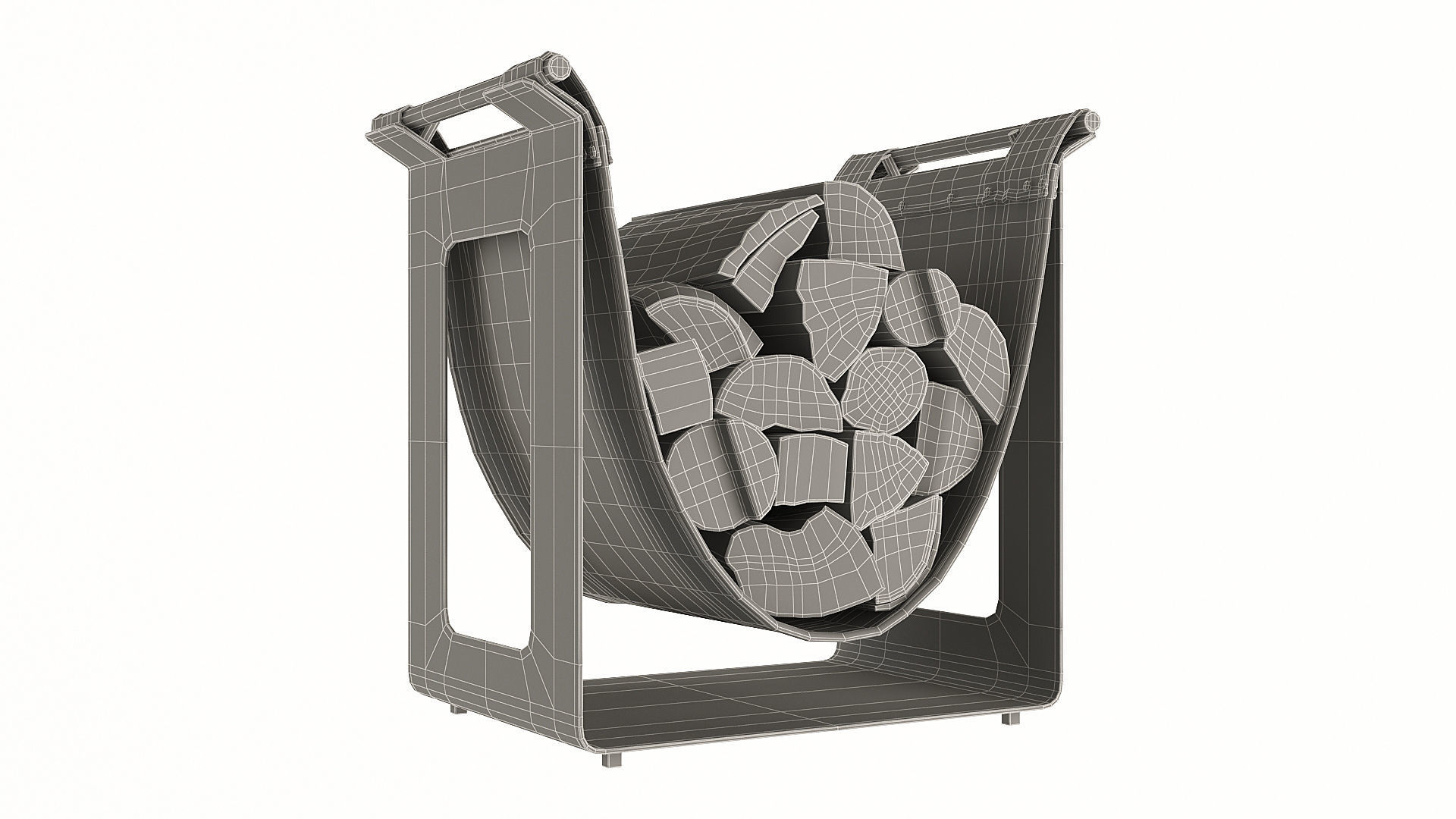 Firewood Keddy 3D model_1