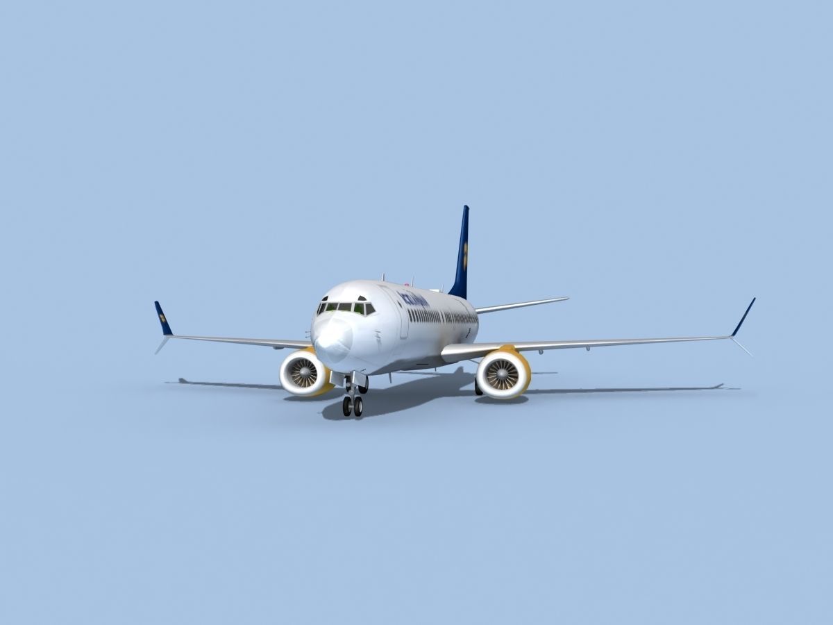 Boeing 737-800 Max Icelandair 3D model_1