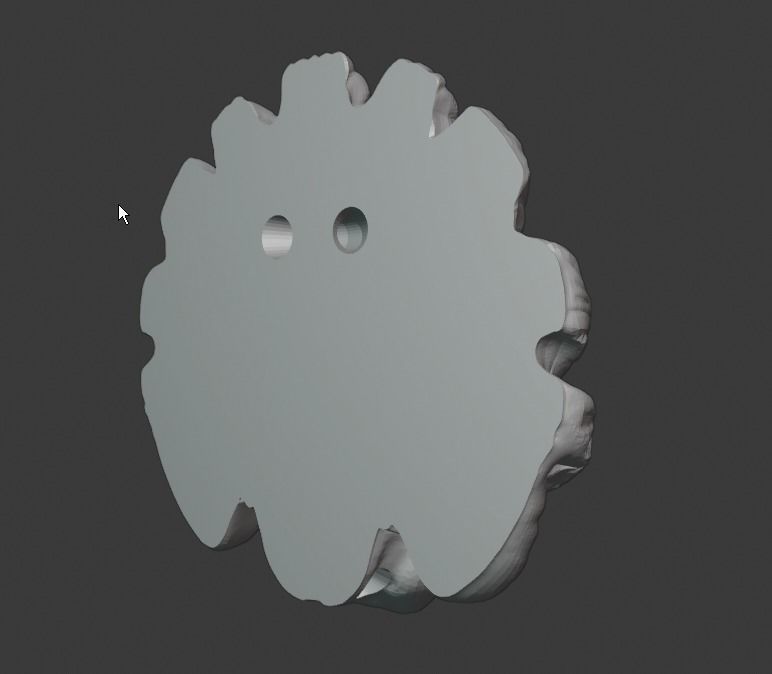 Stylized portrait 3D printing 3D print model_5