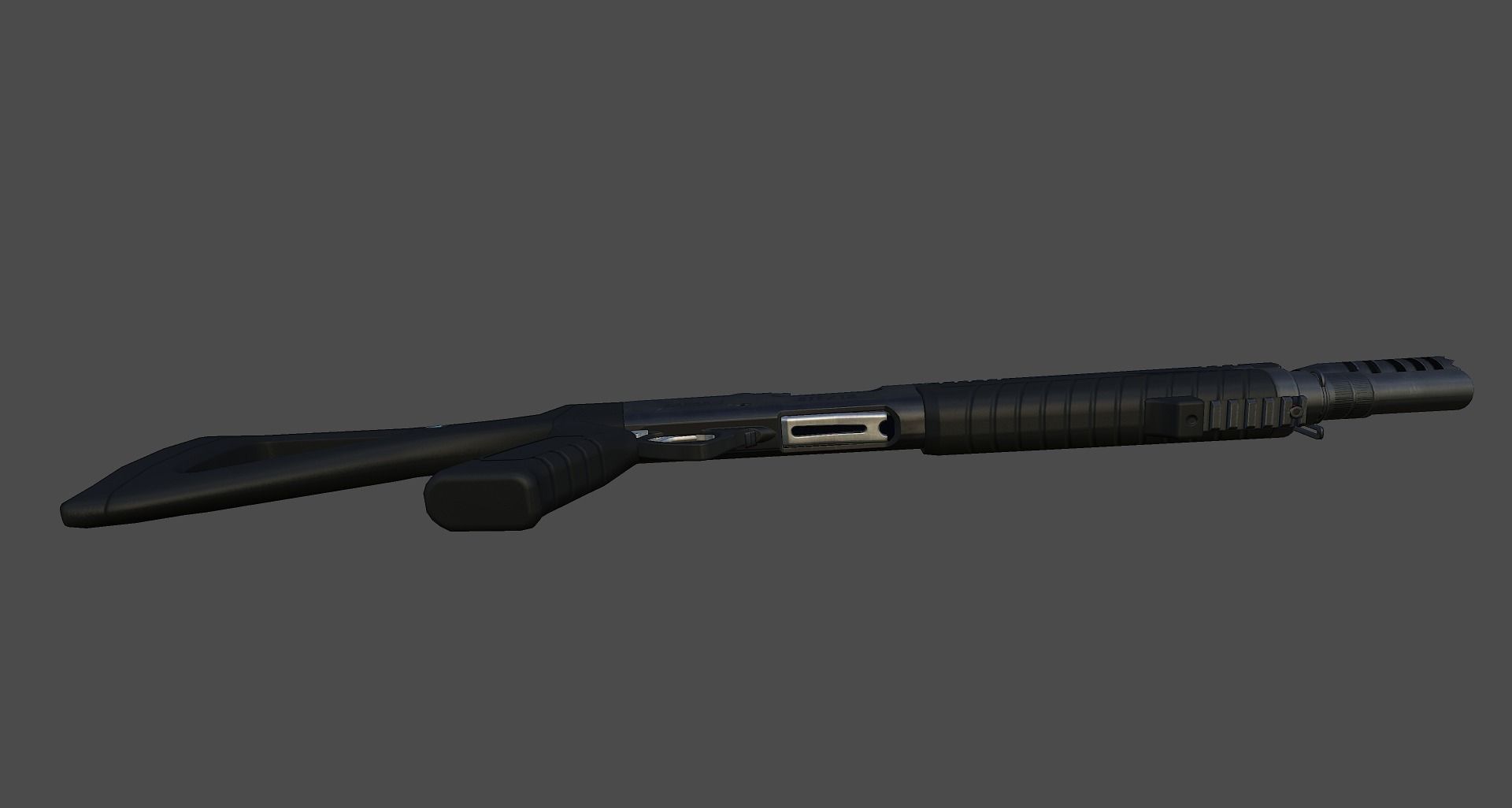 Fabarm STF12 compact Low-poly 3D model_23