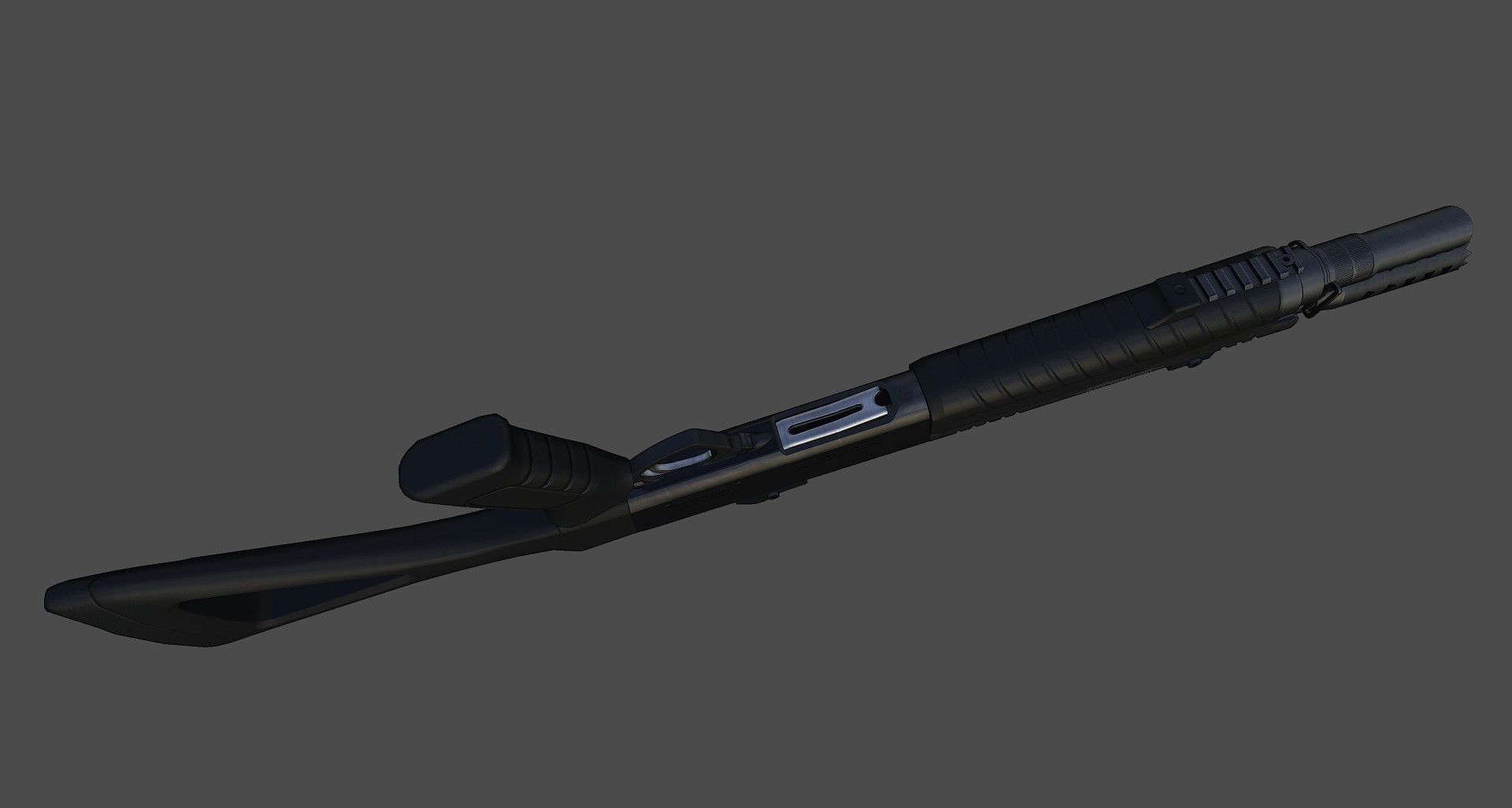 Fabarm STF12 compact Low-poly 3D model_36