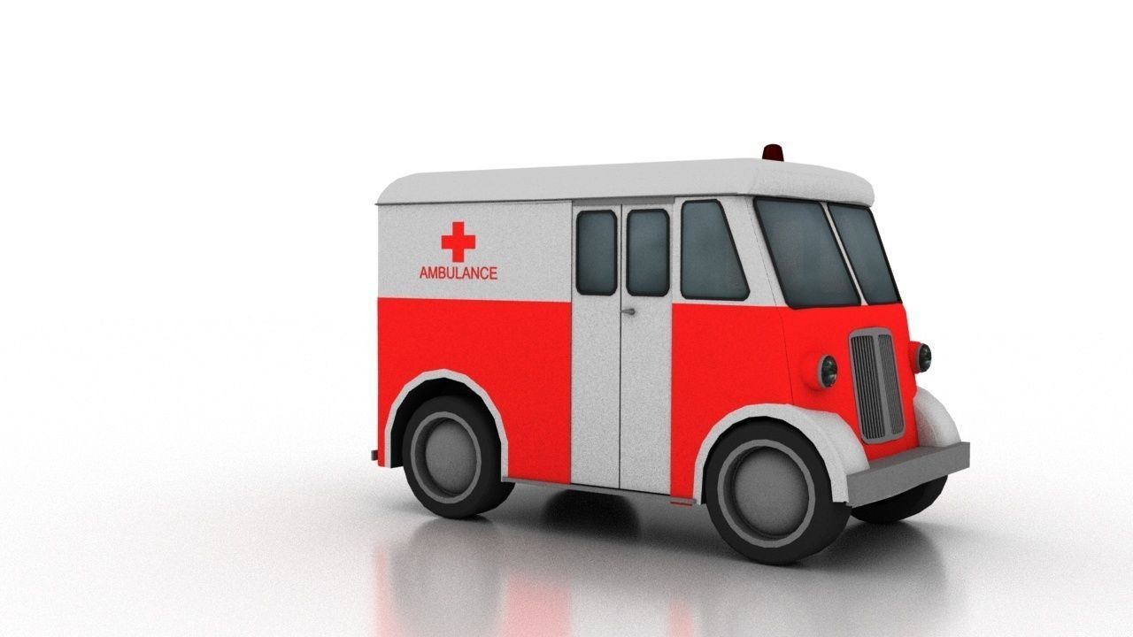 Marmon-Herrington Delivery-Van 1946 3D Model Collection_11